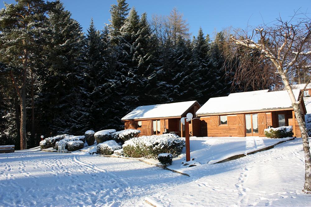 location chalet chalets vacances d'hiver Auvergne 5p